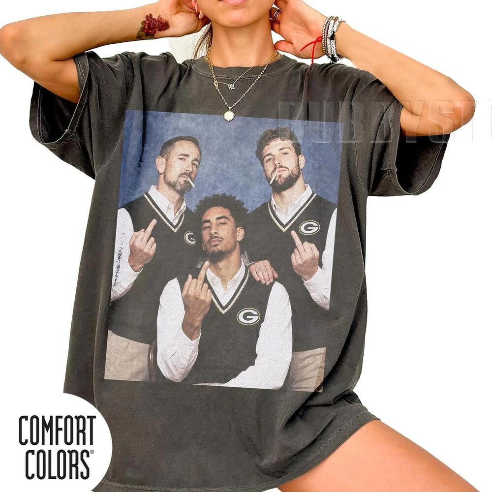 Jordan Love Matt LaFleur Tucker Kraft Step Brothers Green Bay Game Day Tee